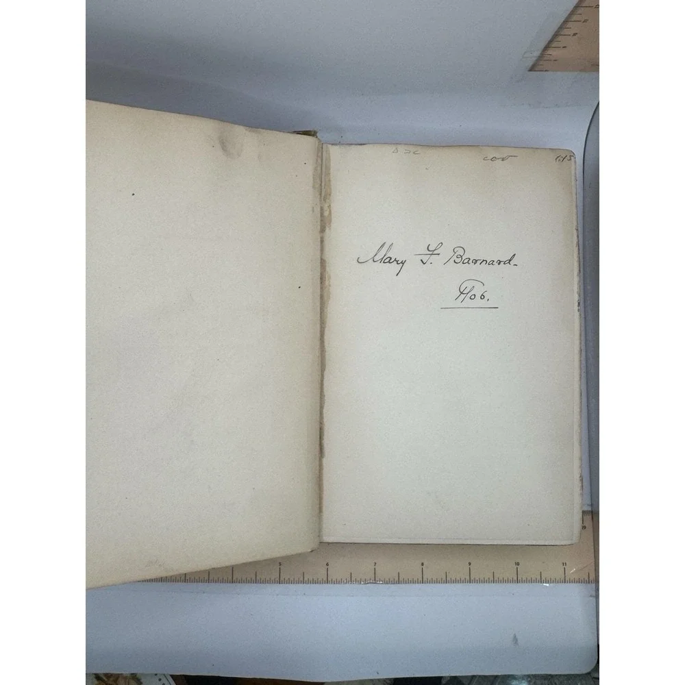 Tales of the Cloister  Elizabeth G Jordan, Harper & Brothers, 1903,  inscribed